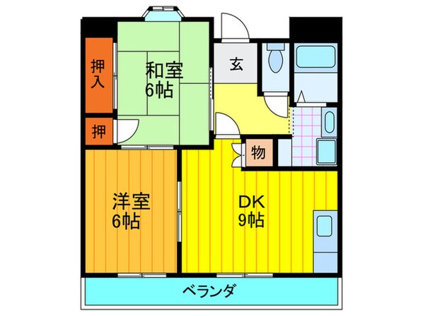 ド－ミ－・オノの物件間取画像